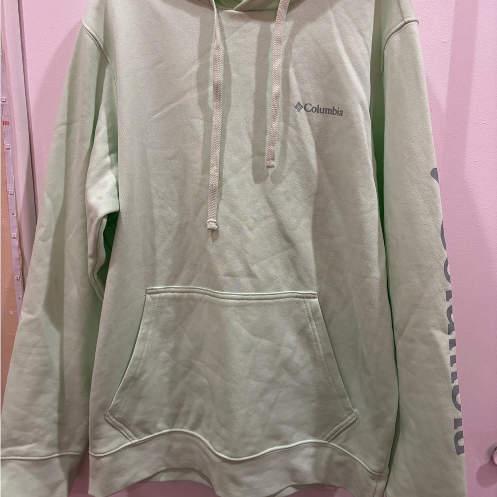 Columbia Men's Light Green Hoodie